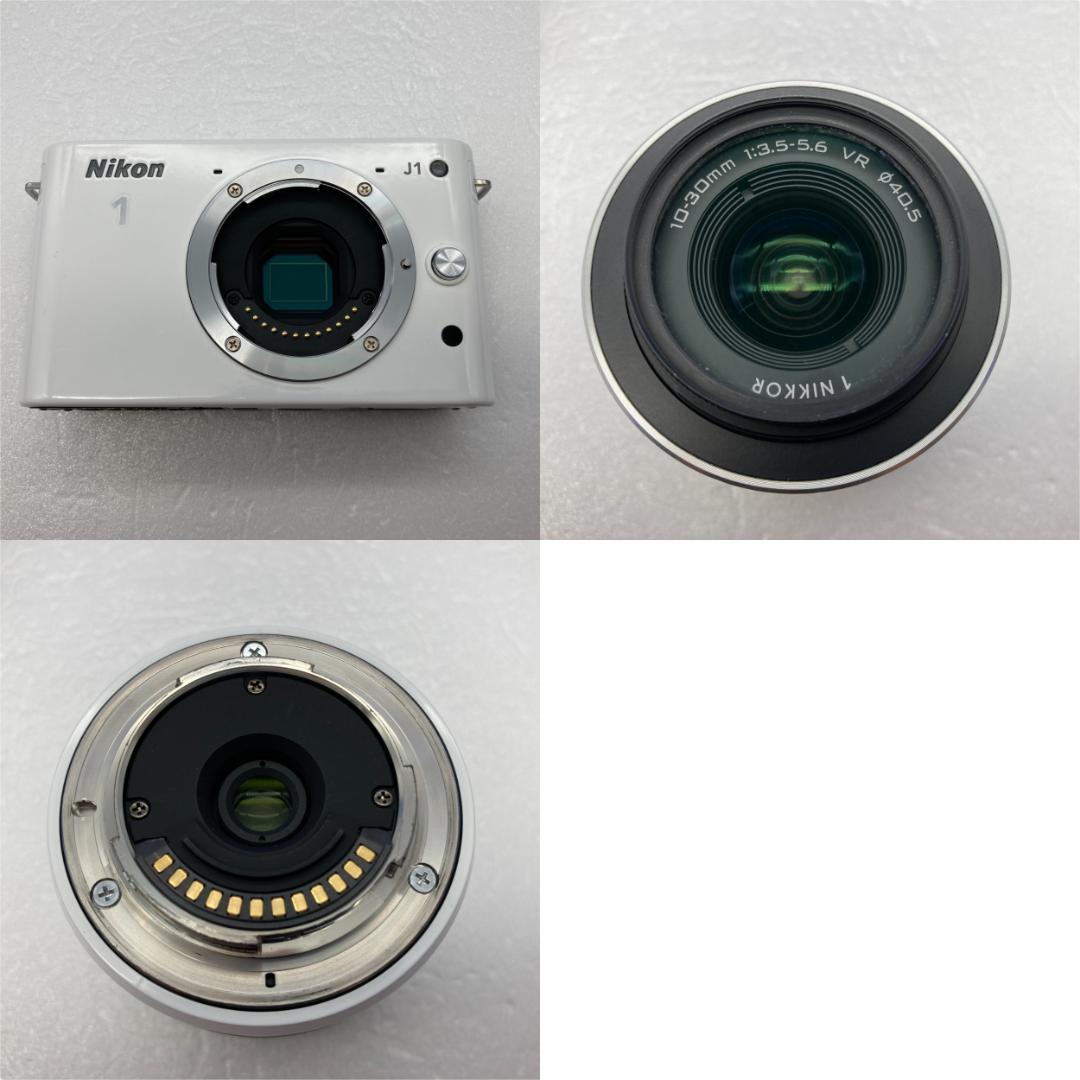 Nikon 1 J1　ホワイト　レンズキット　＋望遠レンズ