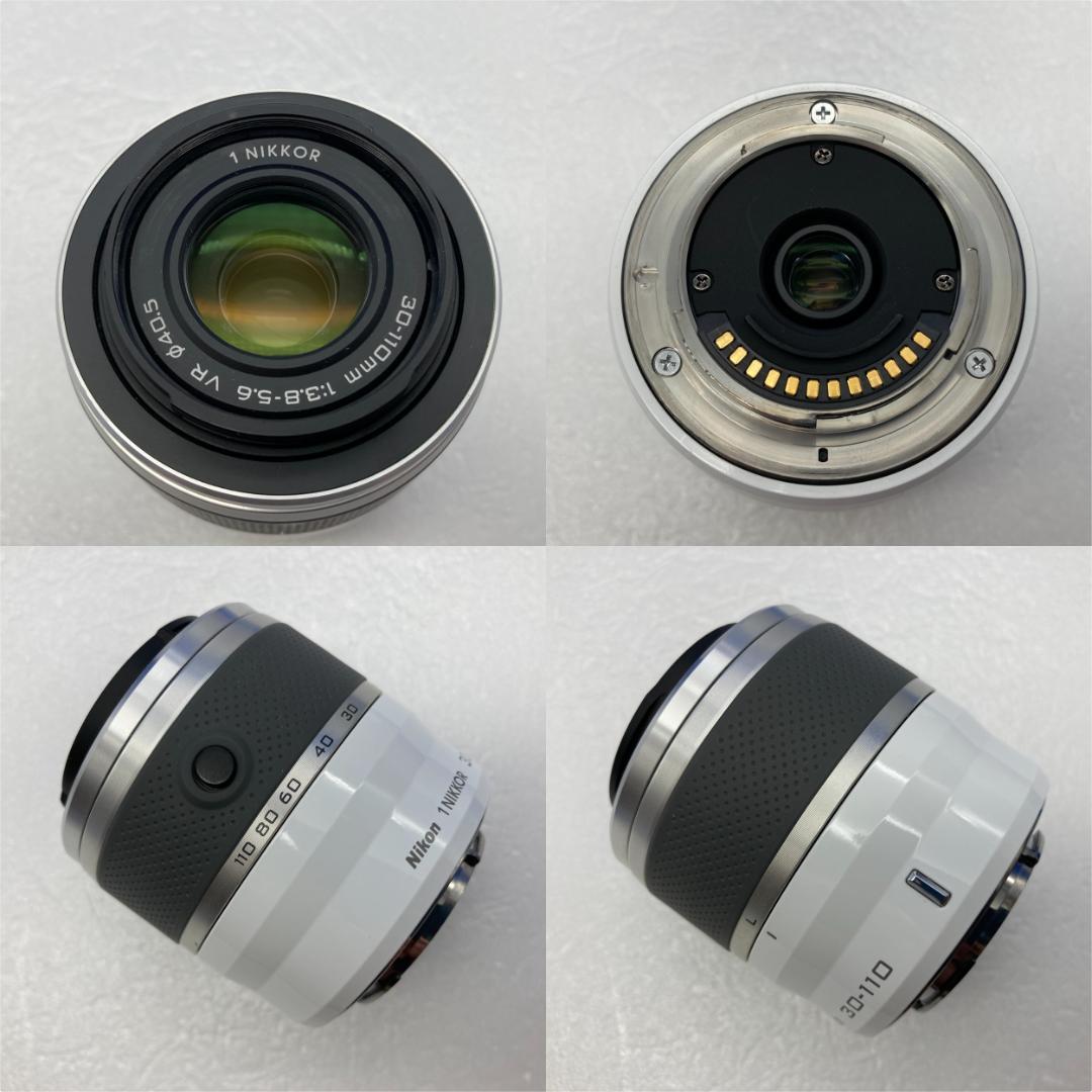 Nikon 1 J1　ホワイト　レンズキット　＋望遠レンズ