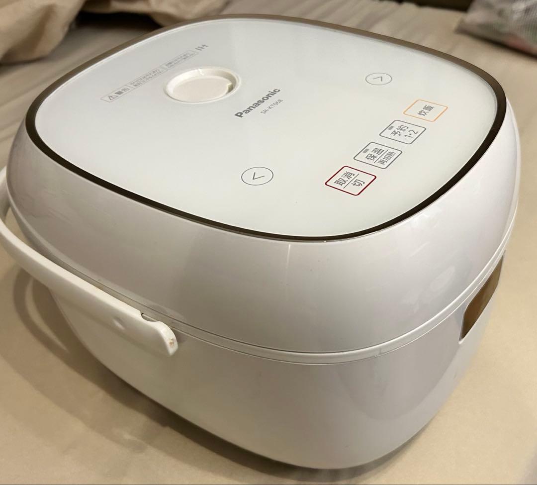 Panasonic 炊飯器 SR-KT068 ホワイト