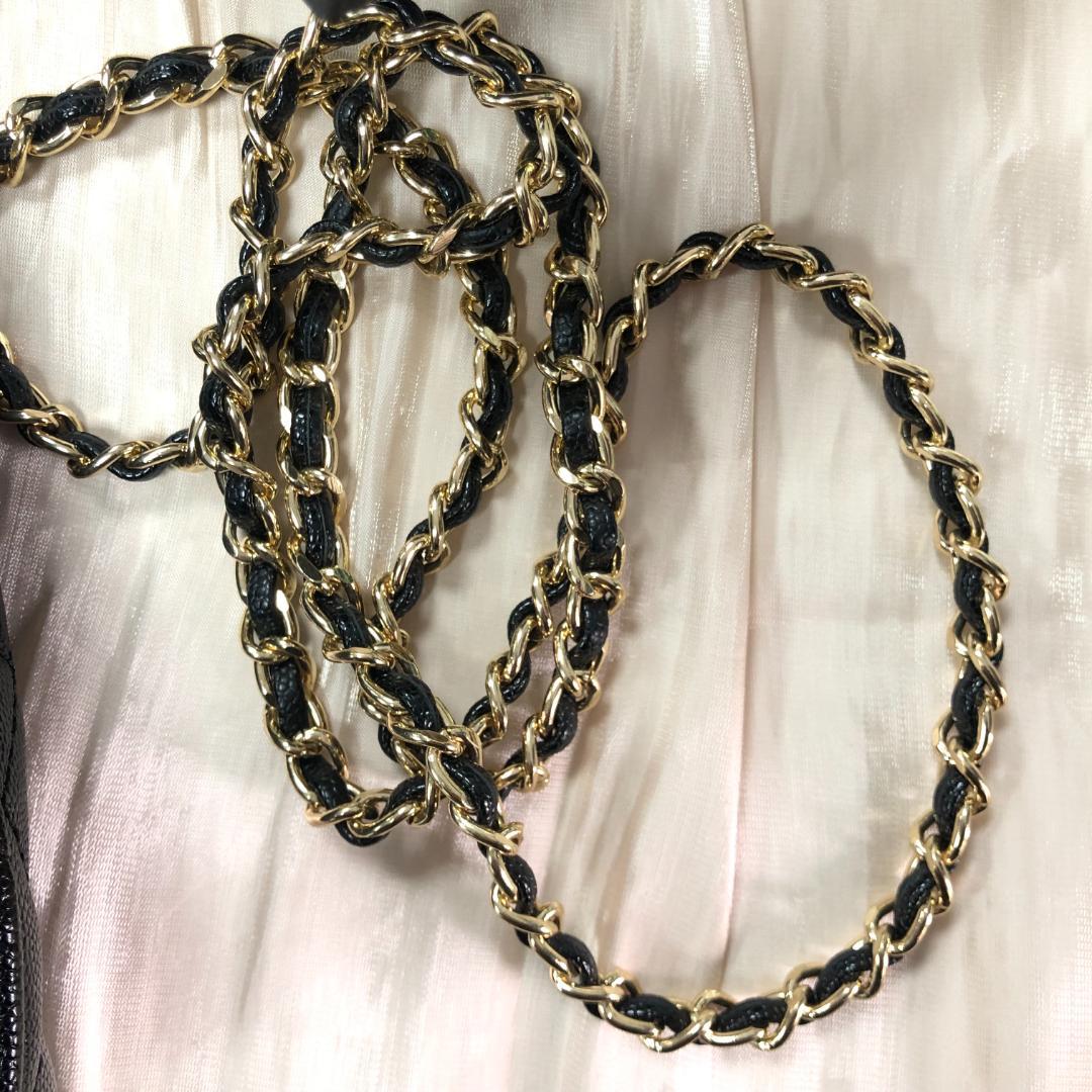 新品★非売品ブラックレザー ショルダーバッグ