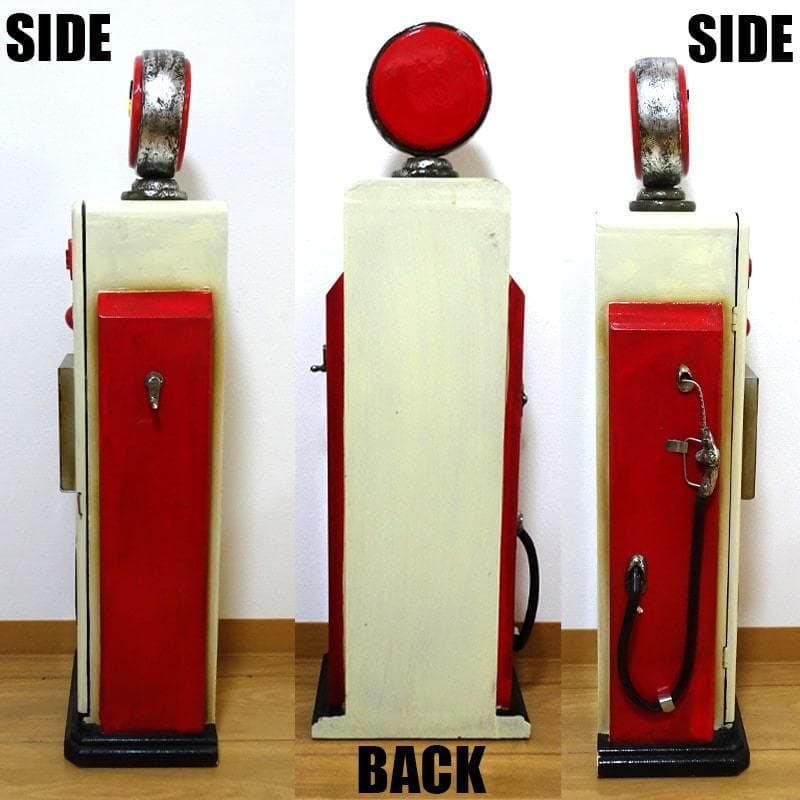 ガスポンプ ラック 棚 インテリア CD HOLDER 収納 アメリカン 雑貨