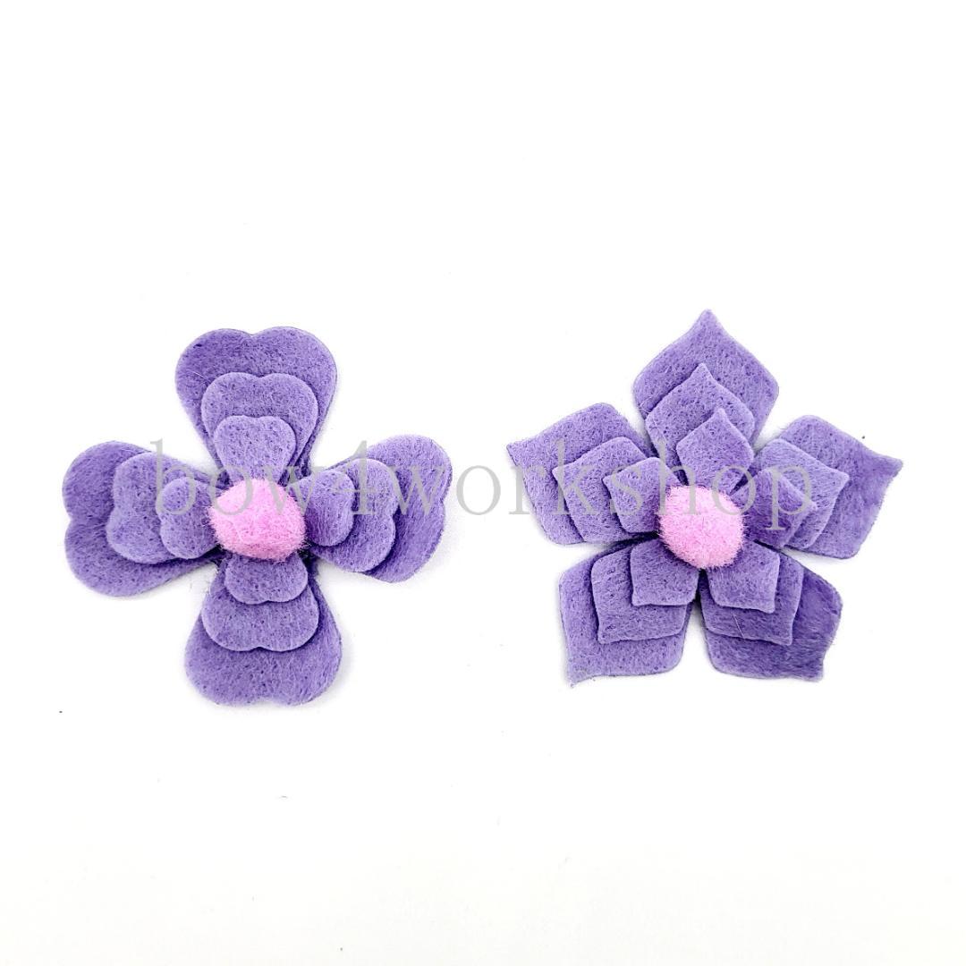 ラボット LOVOT ラボットの服ハンドメイド リボン柄浴衣＆お花飾りセット