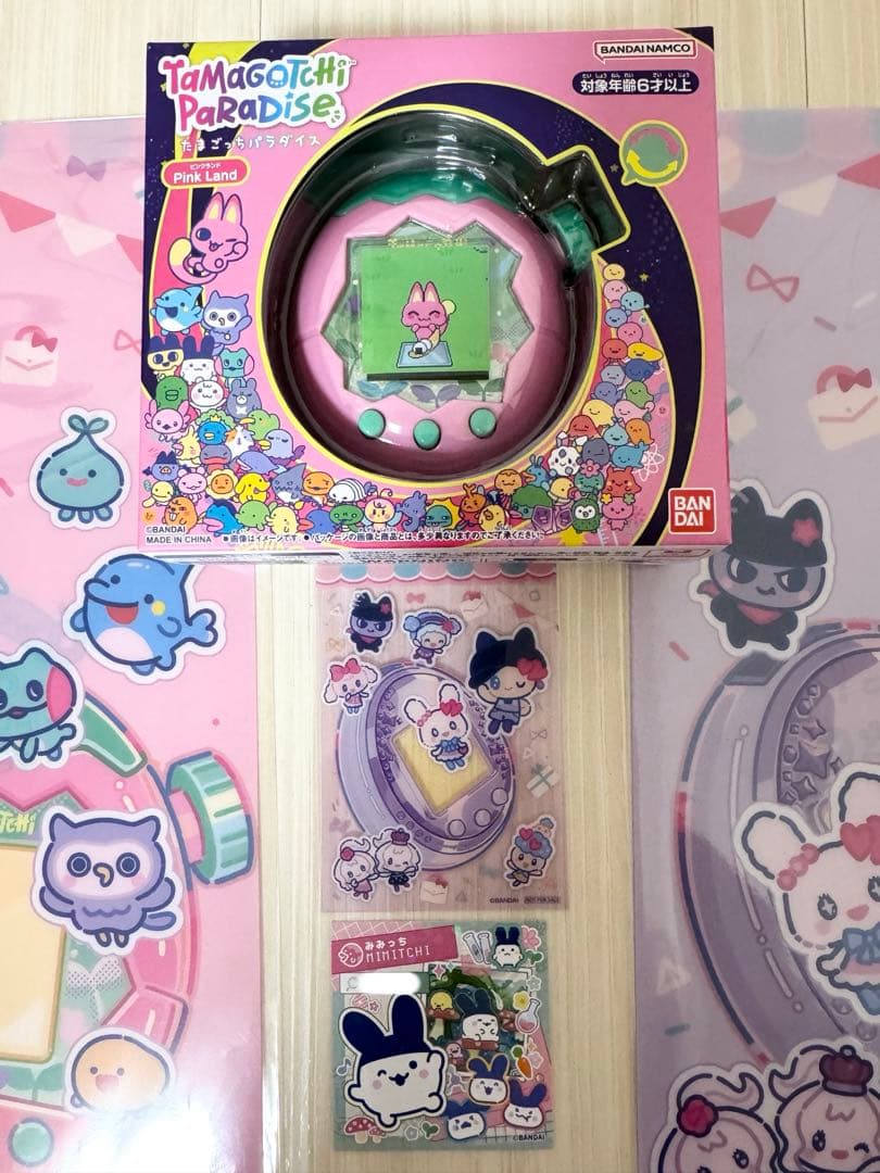 たまごっちパラダイスセット♡新品本体＋クリアファイル2種＋おまけ