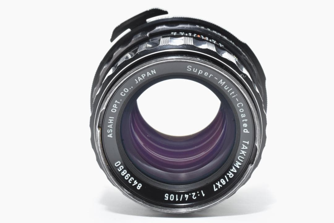 ★光学美品★ PENTAX 6x7 105mm F2.4 中判 単焦点レンズ