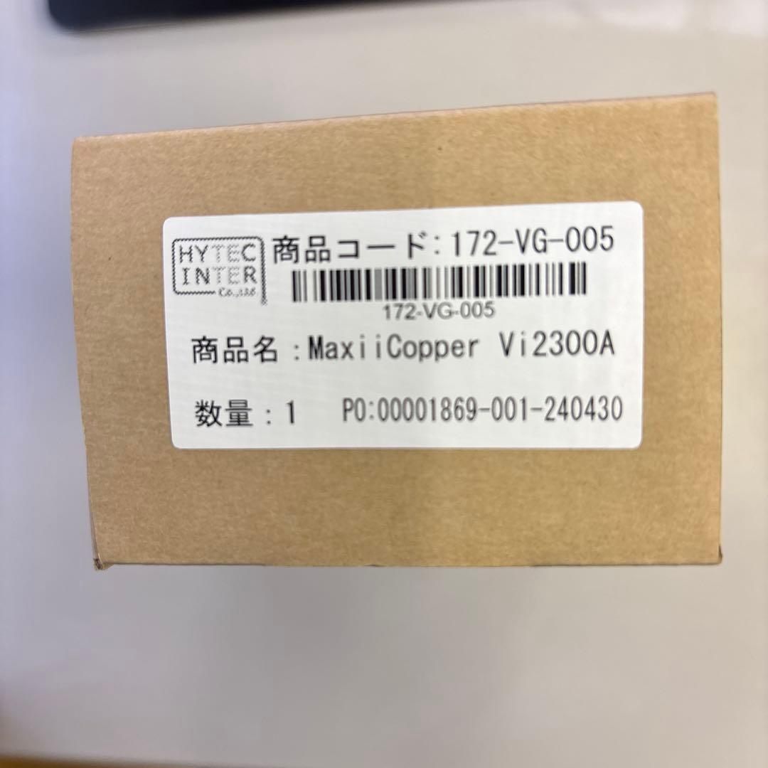 MaxiiCopper Vi2300A Ethernet Extender増幅機