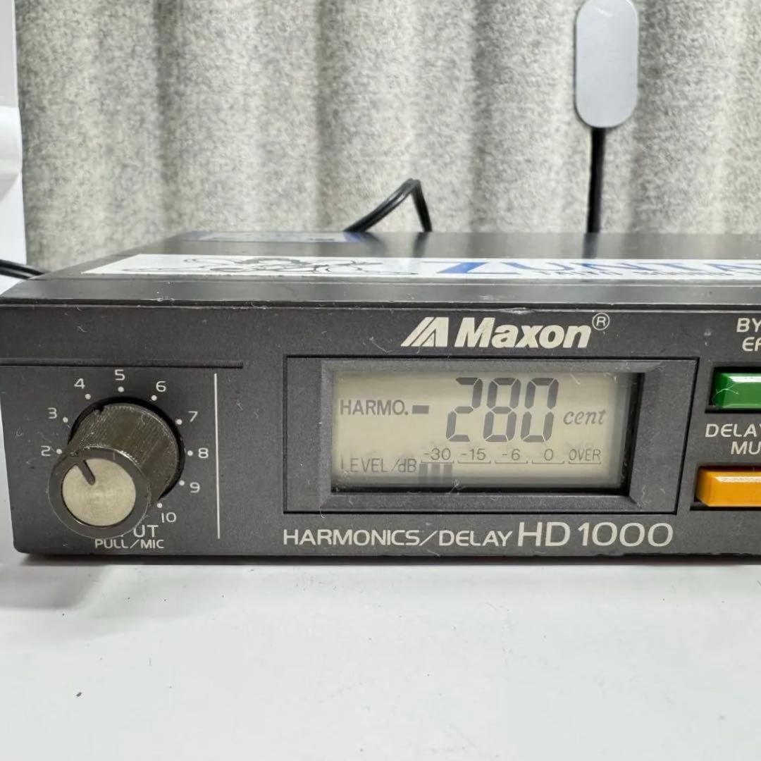 Maxon HD1000 ハーモニクス ディレイ 通電のみ確認済み