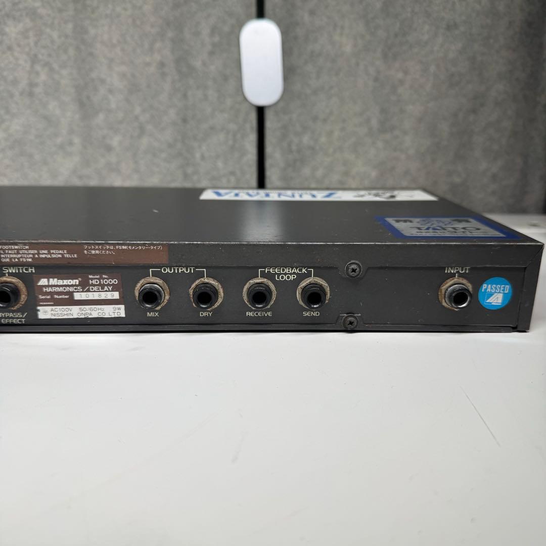 Maxon HD1000 ハーモニクス ディレイ 通電のみ確認済み