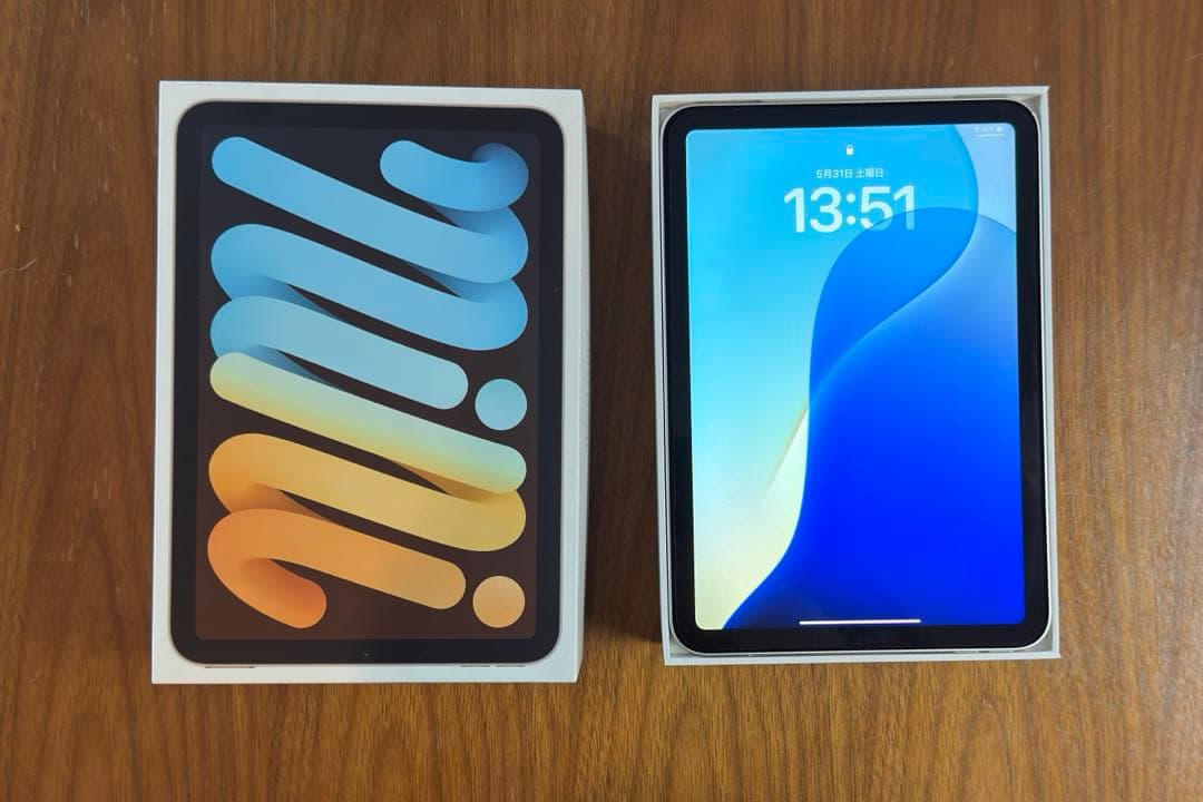 【美品】iPad mini 第6世代 64GB Wi-Fiモデル スターライト