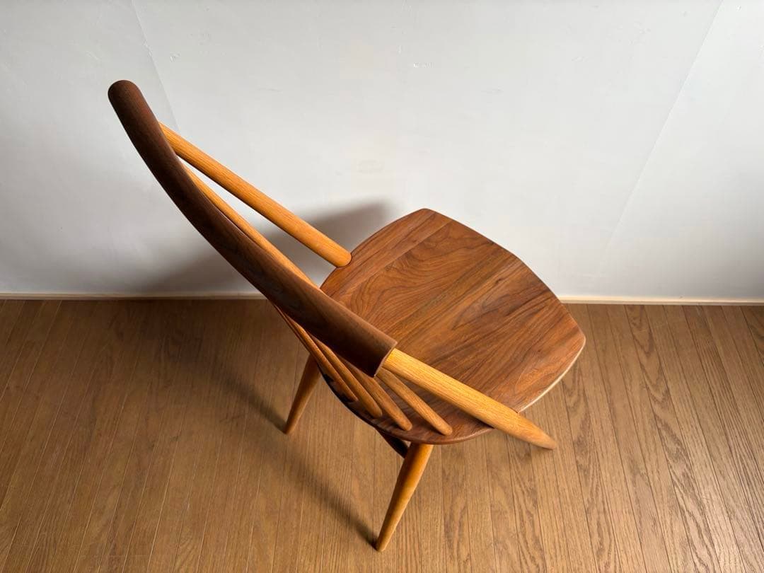 柏木工 シビルチェア ① ウォールナット&オーク無垢材 オイル仕様 飛騨高山