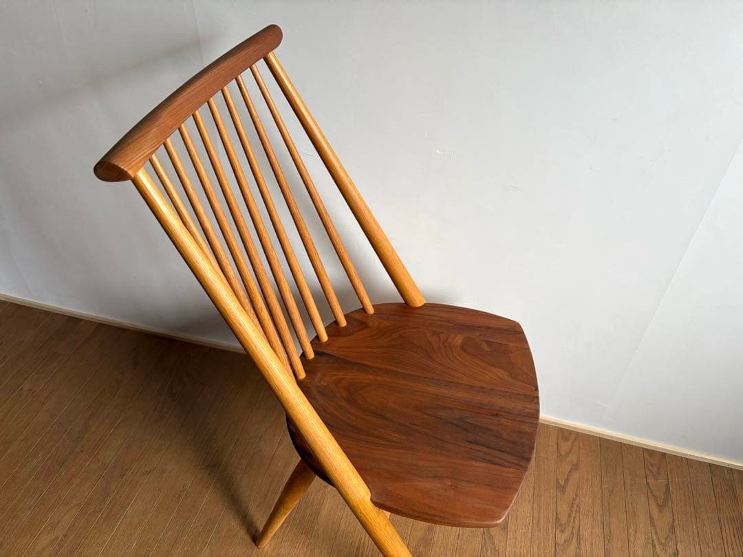 柏木工 シビルチェア ① ウォールナット&オーク無垢材 オイル仕様 飛騨高山