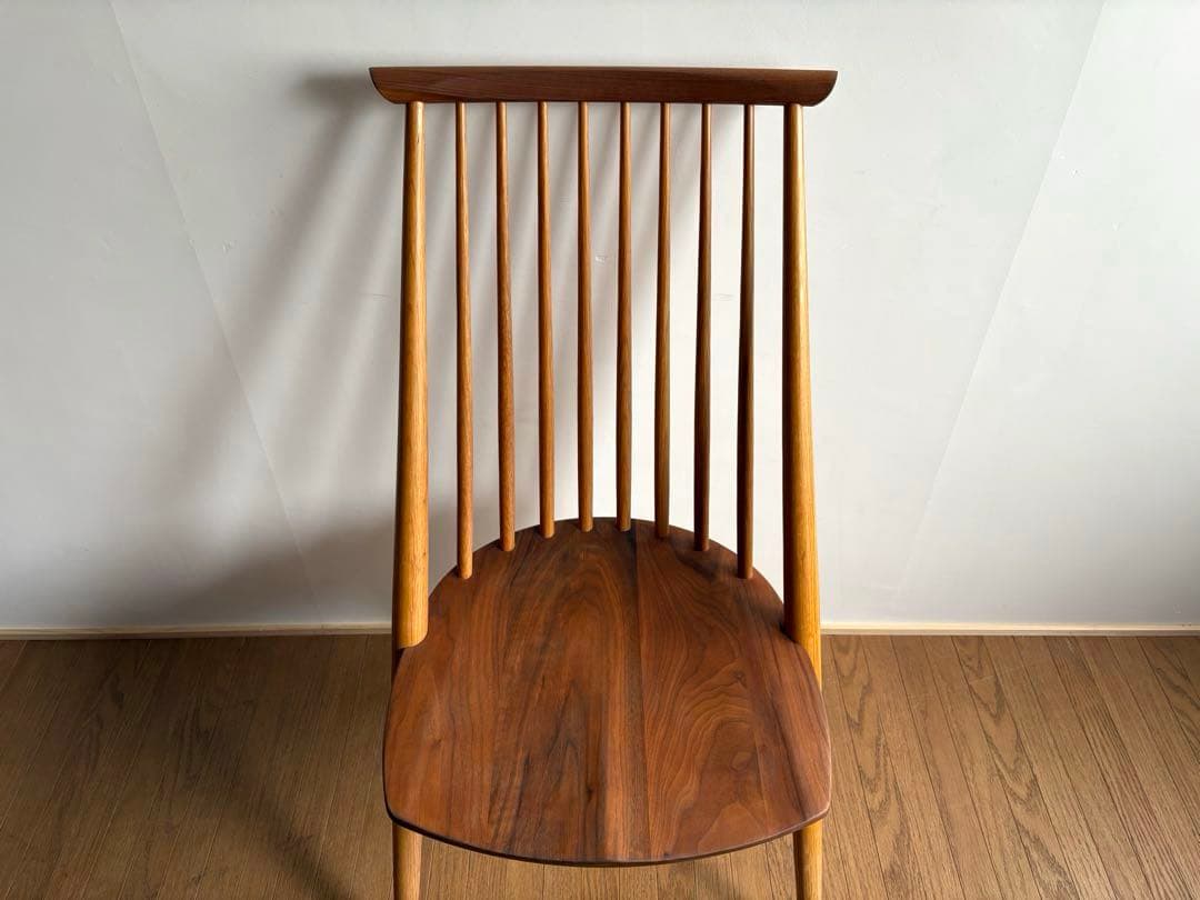 柏木工 シビルチェア ① ウォールナット&オーク無垢材 オイル仕様 飛騨高山