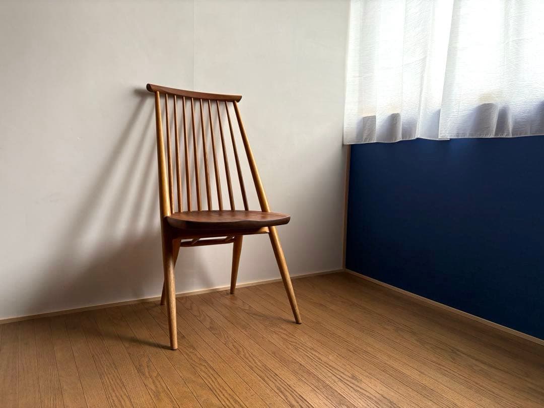 柏木工 シビルチェア ① ウォールナット&オーク無垢材 オイル仕様 飛騨高山