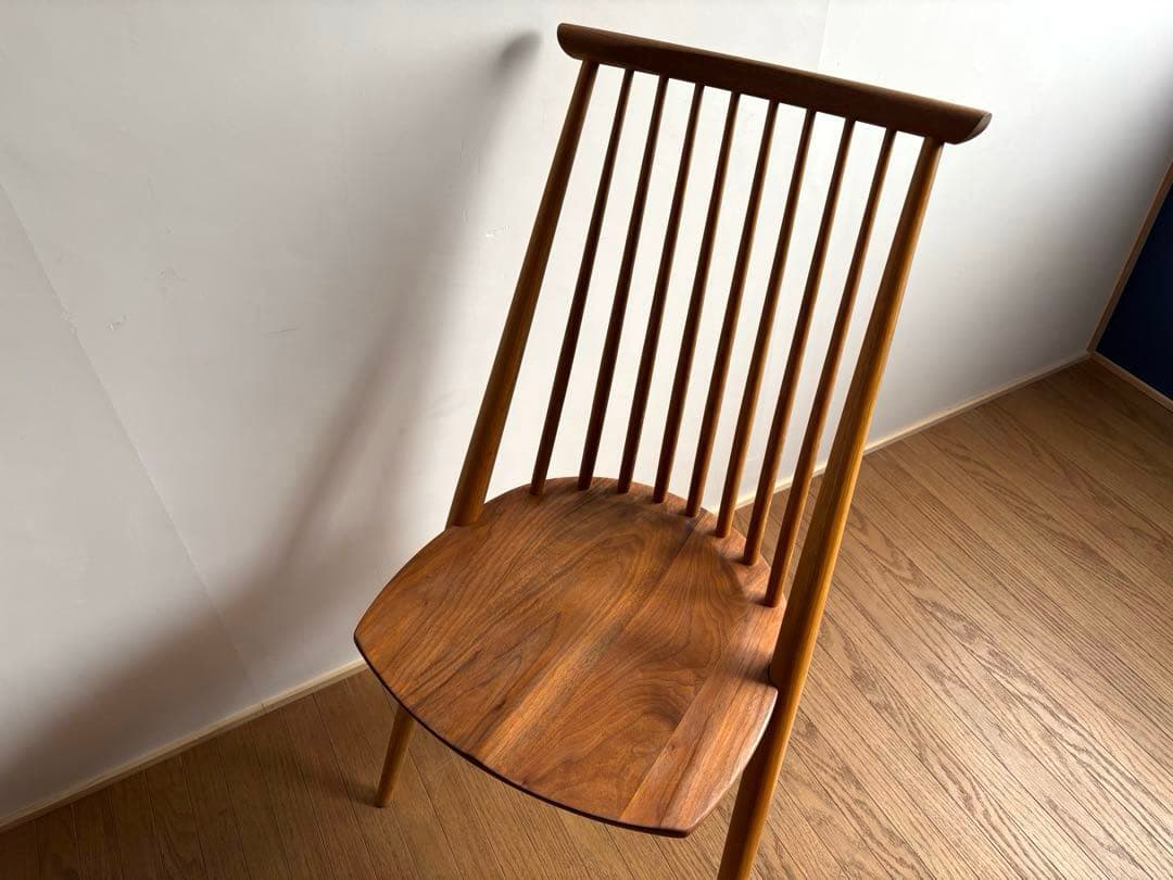 柏木工 シビルチェア ① ウォールナット&オーク無垢材 オイル仕様 飛騨高山