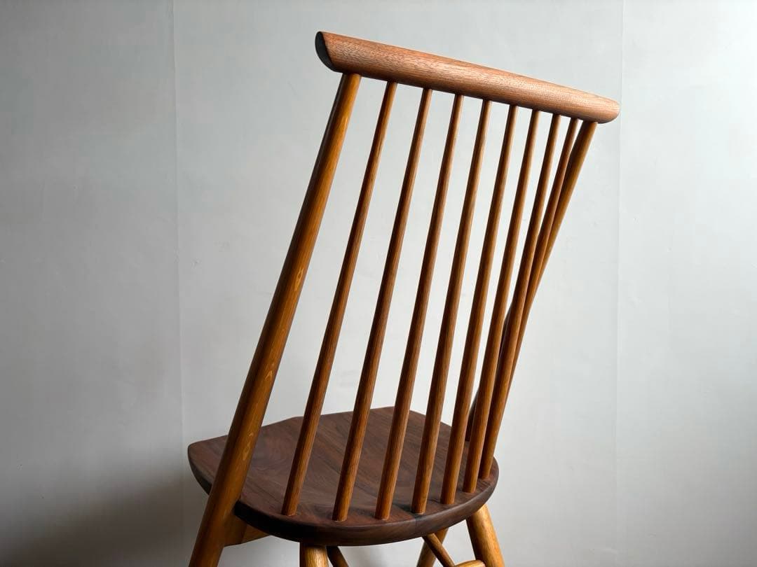 柏木工 シビルチェア ① ウォールナット&オーク無垢材 オイル仕様 飛騨高山