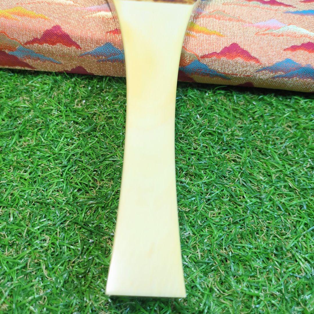 津軽三味線　鼈甲撥　極上　天然素材　バチ　和楽器 民謡　アンティーク　細密細工