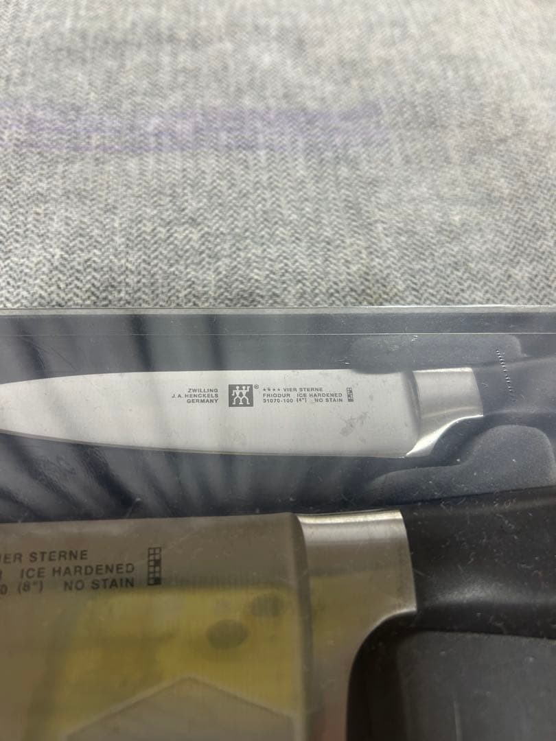 円*一様 【新品未開封】ZWILLING FOUR STAR 包丁 2本セット