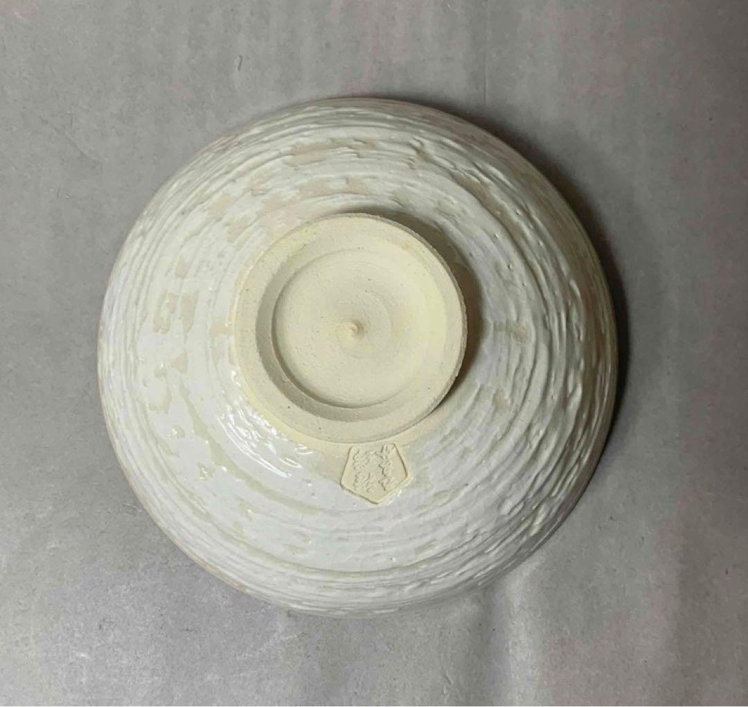 茶道具　三嶋刷毛目茶碗　浅見五郎助　(6代　祥瑞五郎助)