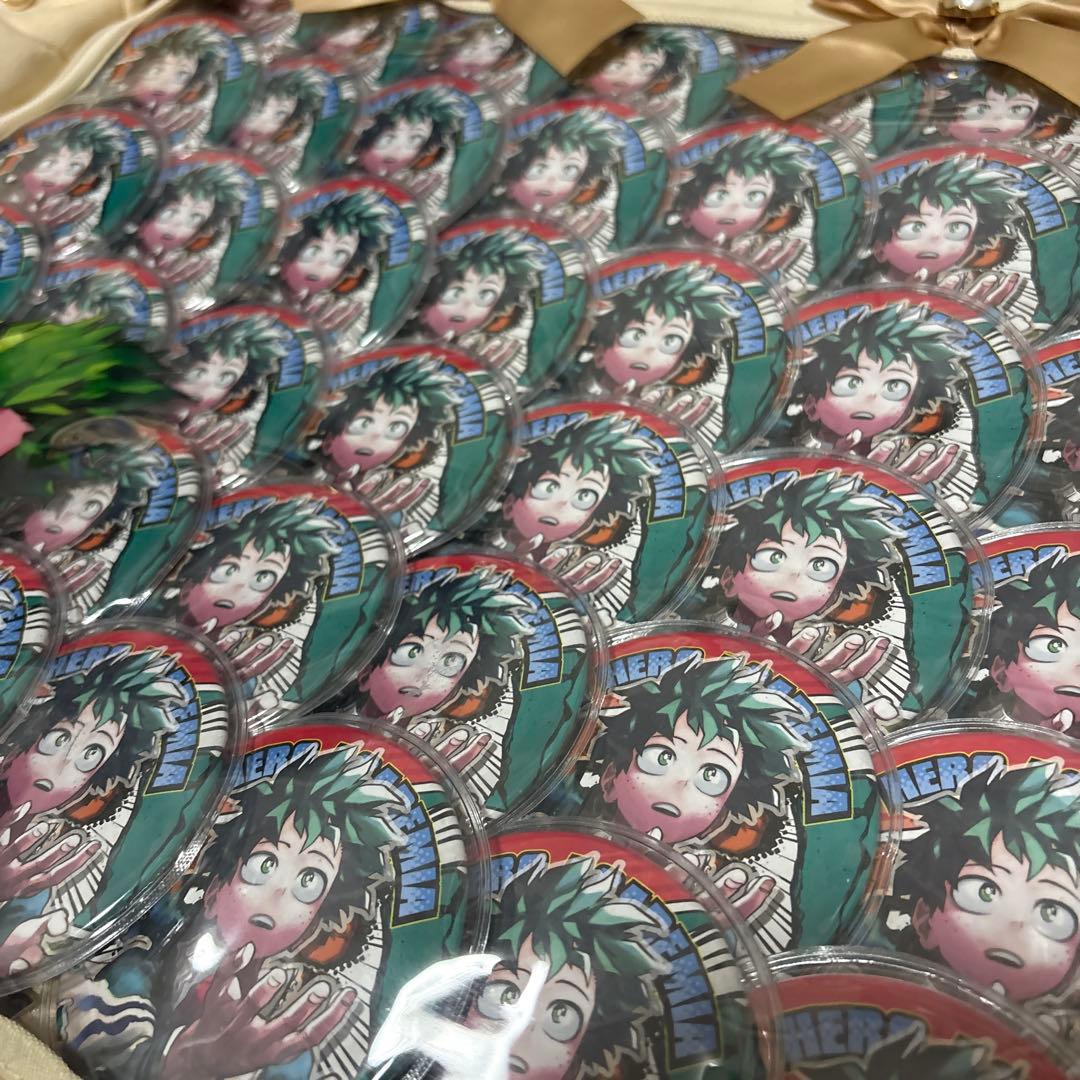 ヒロアカ　緑谷出久　痛バッグ　A3 原作缶バ