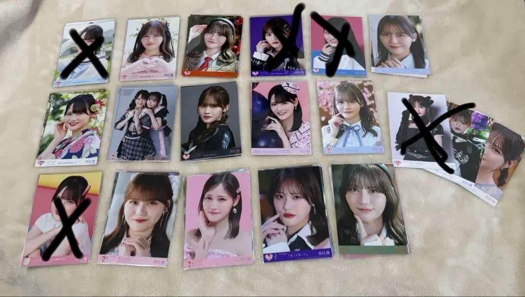 =LOVE イコラブ 髙松瞳 生写真 21種コンプ まとめ売り