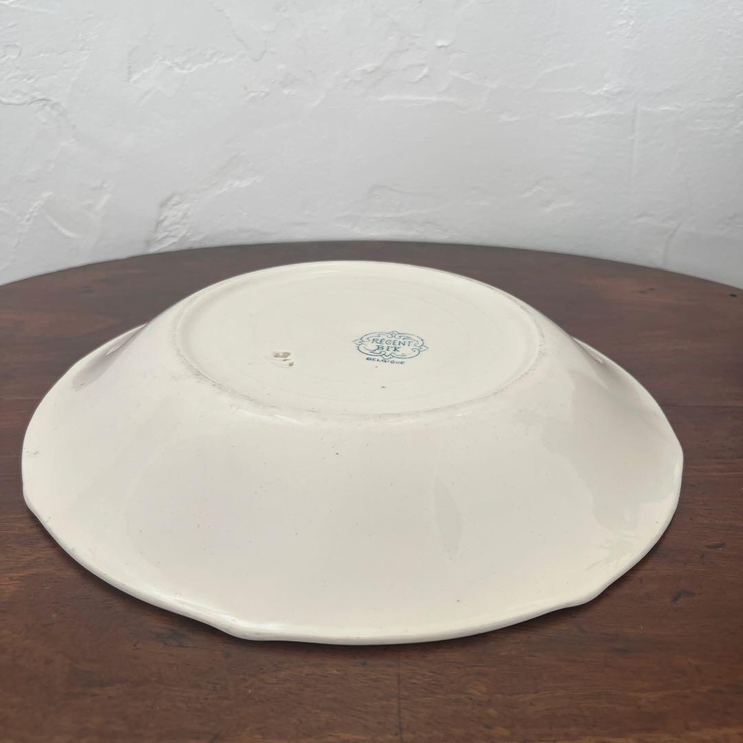 ベルギーアンティーク食器　BFK 大皿