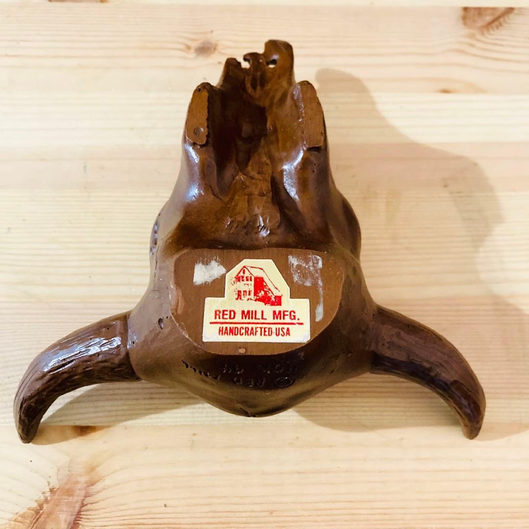 牛　ツノ　ウエスタン　RED MILL MFG　彫刻　おまけ付