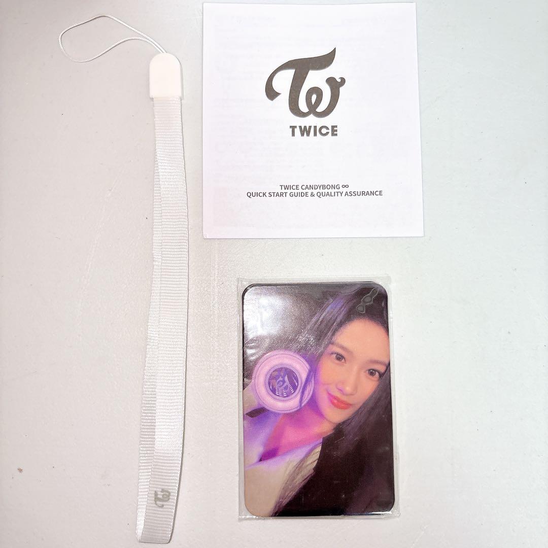 TWICE CANDYBONG ∞ 公式ペンライト 最新【サナのトレカ付き】