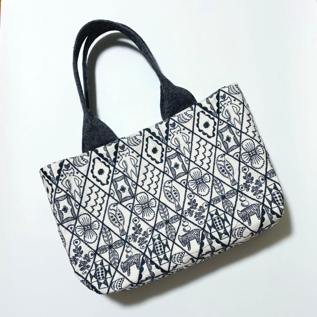 ミナペルホネン　symphonyトートバッグ　ハンドメイド❤︎3-1