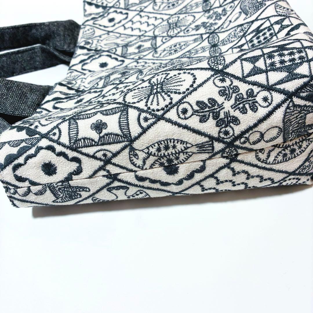 ミナペルホネン　symphonyトートバッグ　ハンドメイド❤︎3-1