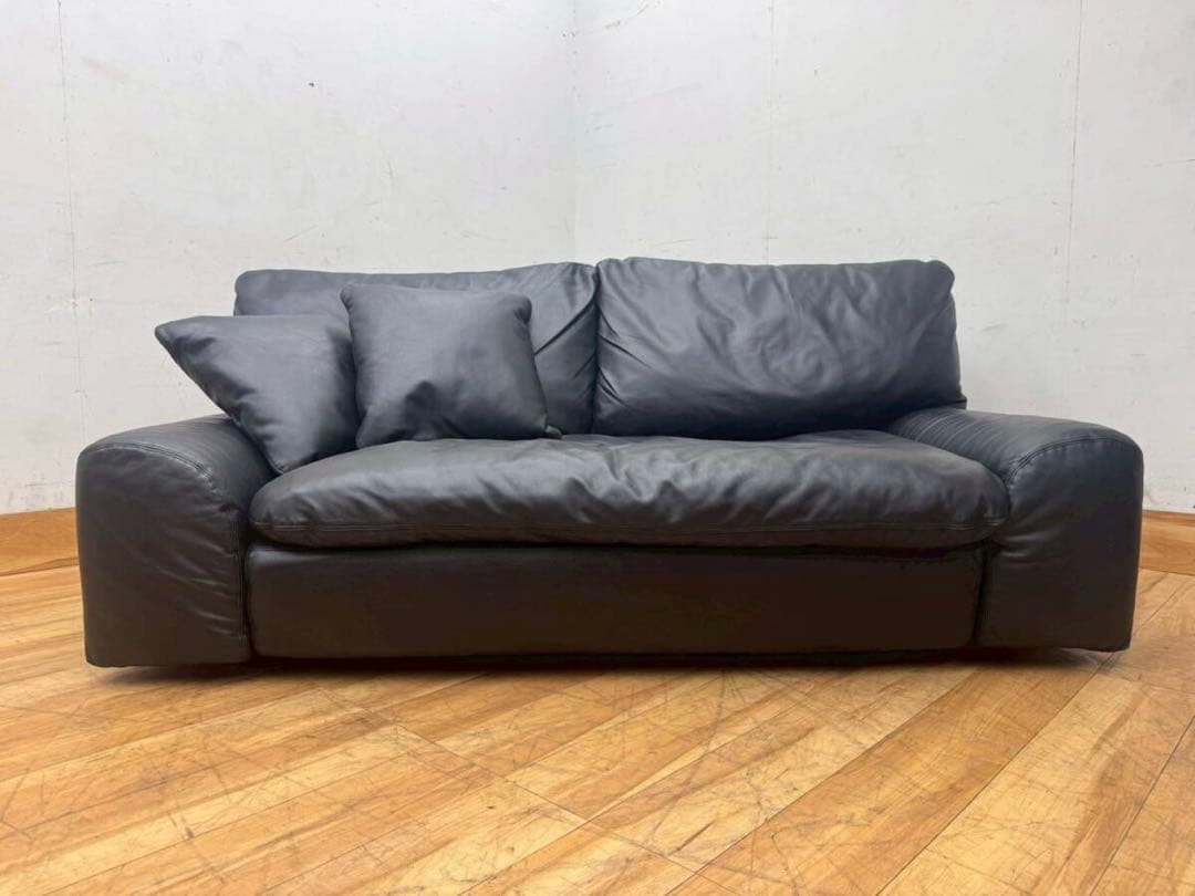 美品arflexアルフレックス BENGODIベンゴディ　本革2人掛けソファ