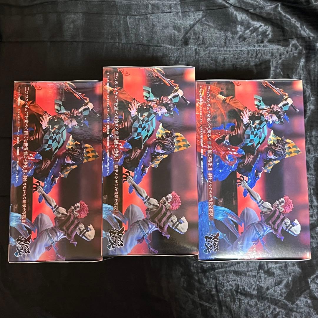 鬼滅の刃XrossLinkフィギュア－無限城編－炭治郎・義勇・猗窩座