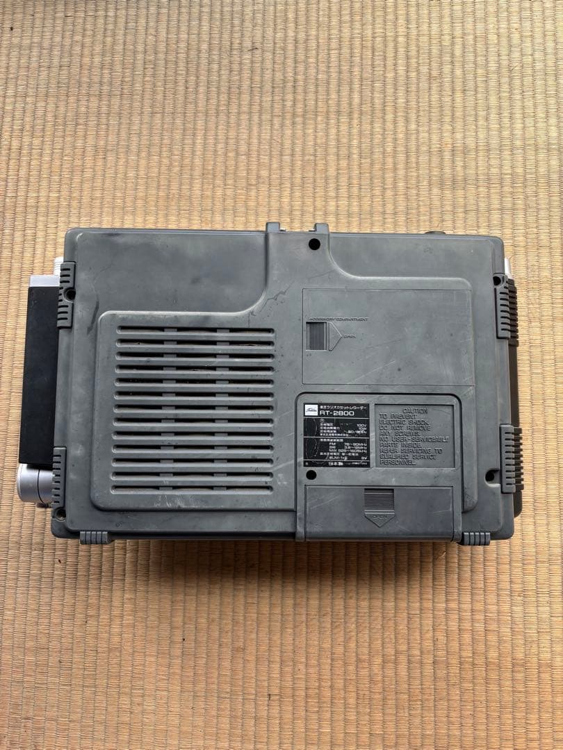 東芝 ラジオ・カセットプレーヤー