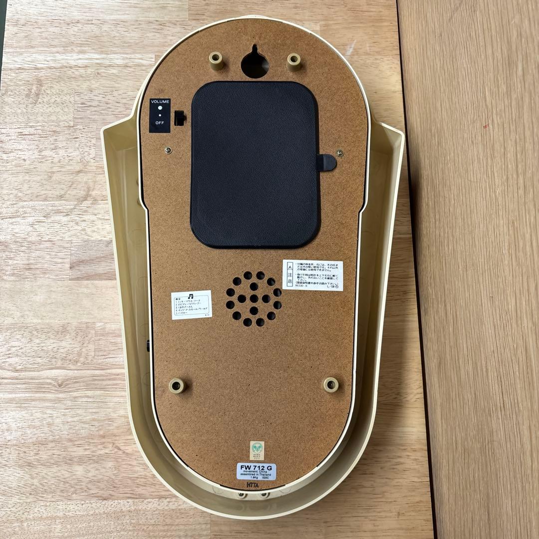 ディズニー　掛け時計　からくり時計　仕掛け時計　FW712G