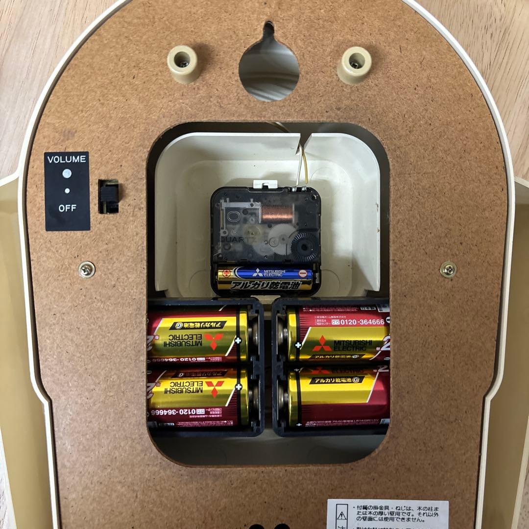 ディズニー　掛け時計　からくり時計　仕掛け時計　FW712G