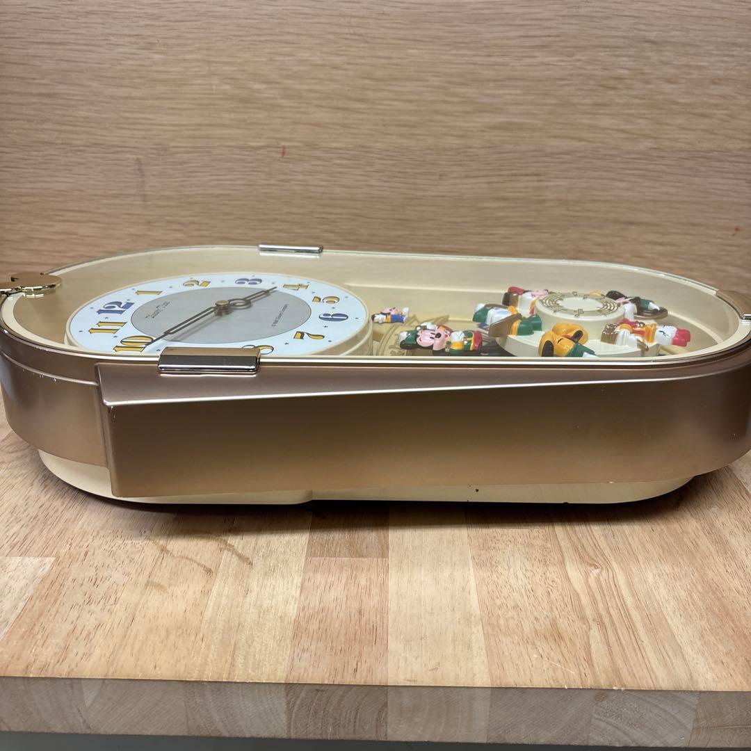 ディズニー　掛け時計　からくり時計　仕掛け時計　FW712G