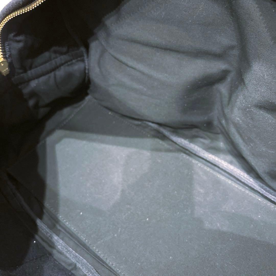 【レア】PORTER ポーター ウール ミニボストンバック ネイビー smoky