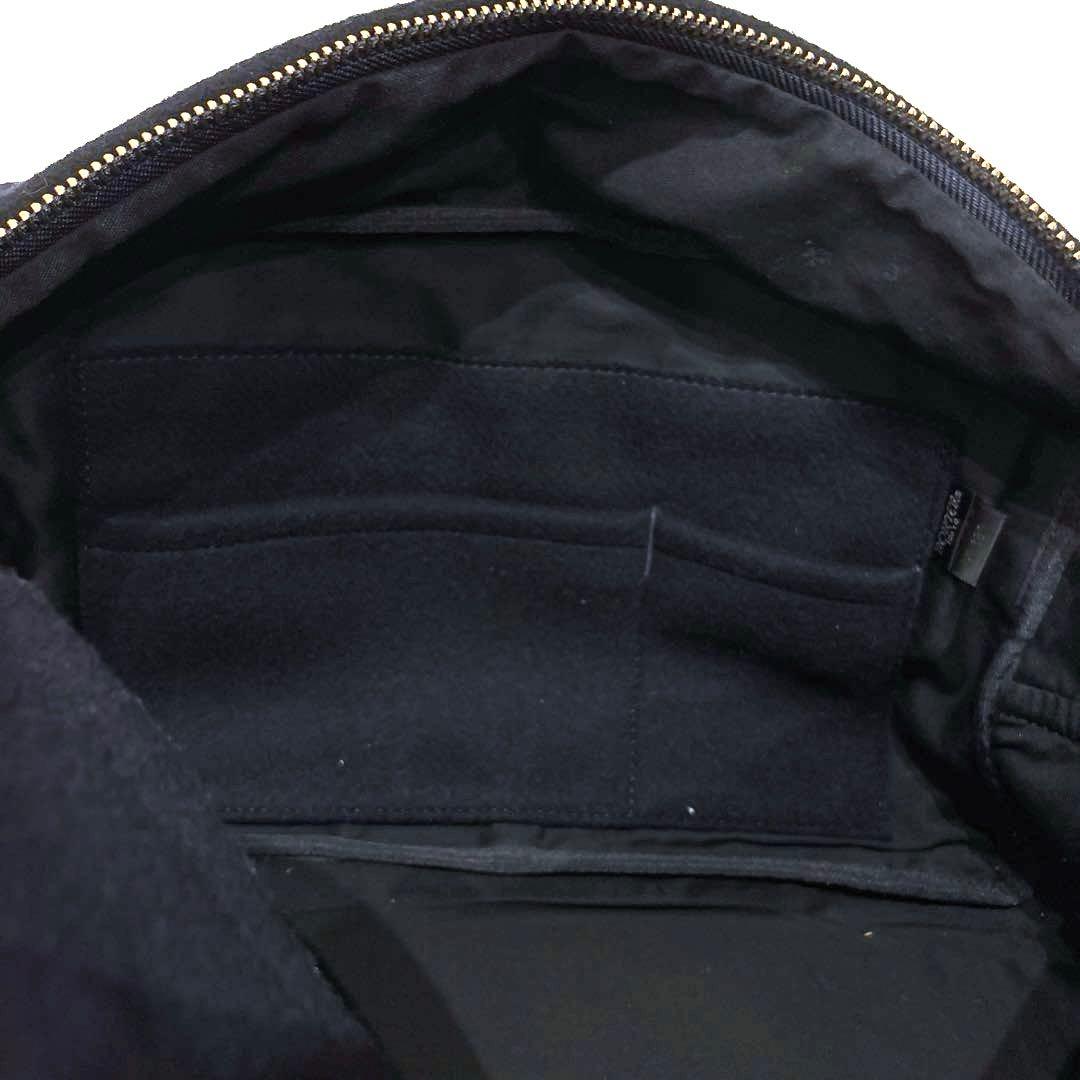 【レア】PORTER ポーター ウール ミニボストンバック ネイビー smoky