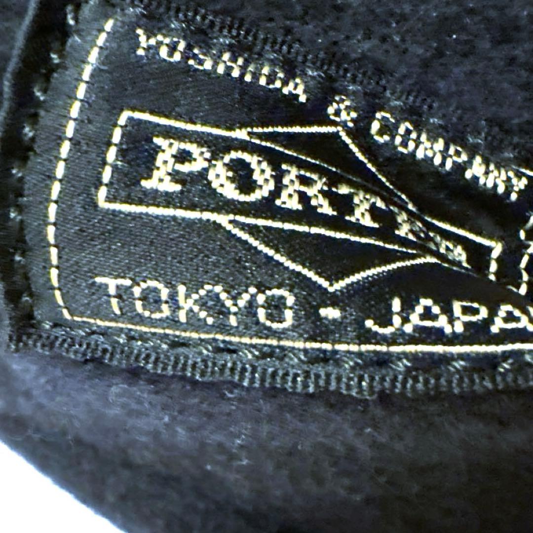 【レア】PORTER ポーター ウール ミニボストンバック ネイビー smoky