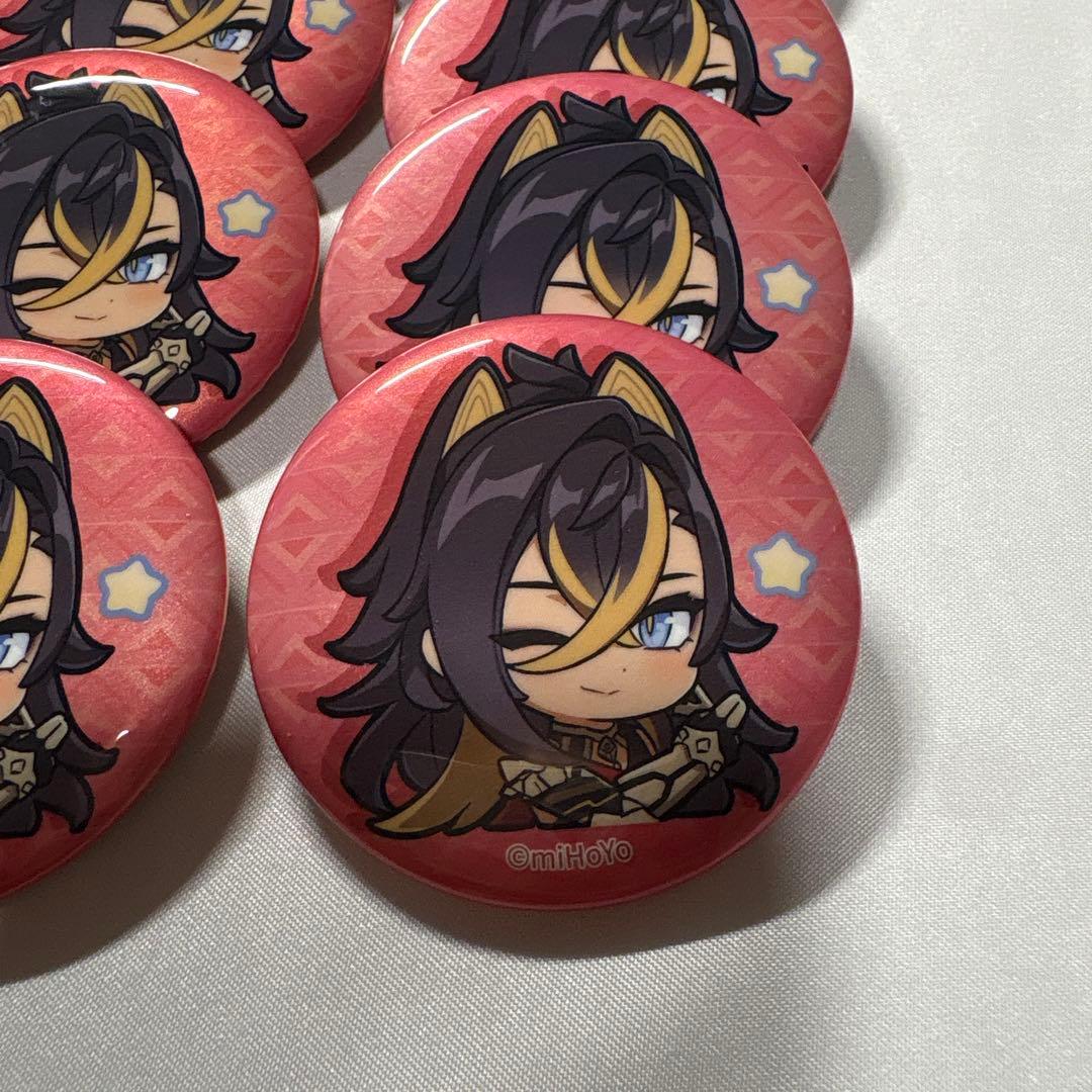 W 原神　ディシア 缶バッジ 48個 まとめ