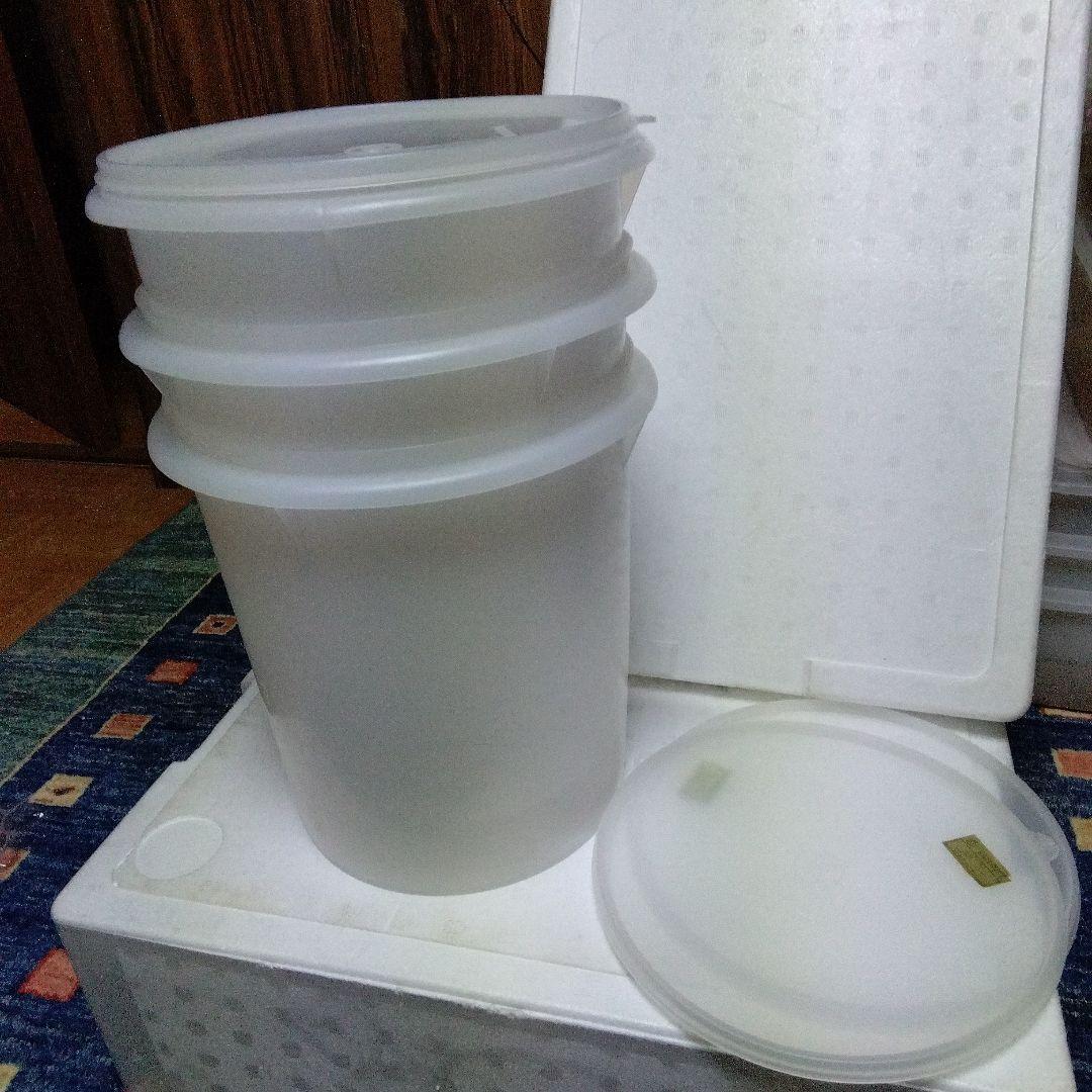 タッパーウェア　食品保存容器 蓋付き　3個セット