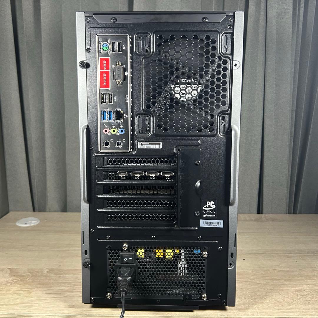 ガレリア ゲーミングPC RTX4060ti Windows11 ワイルズ快適