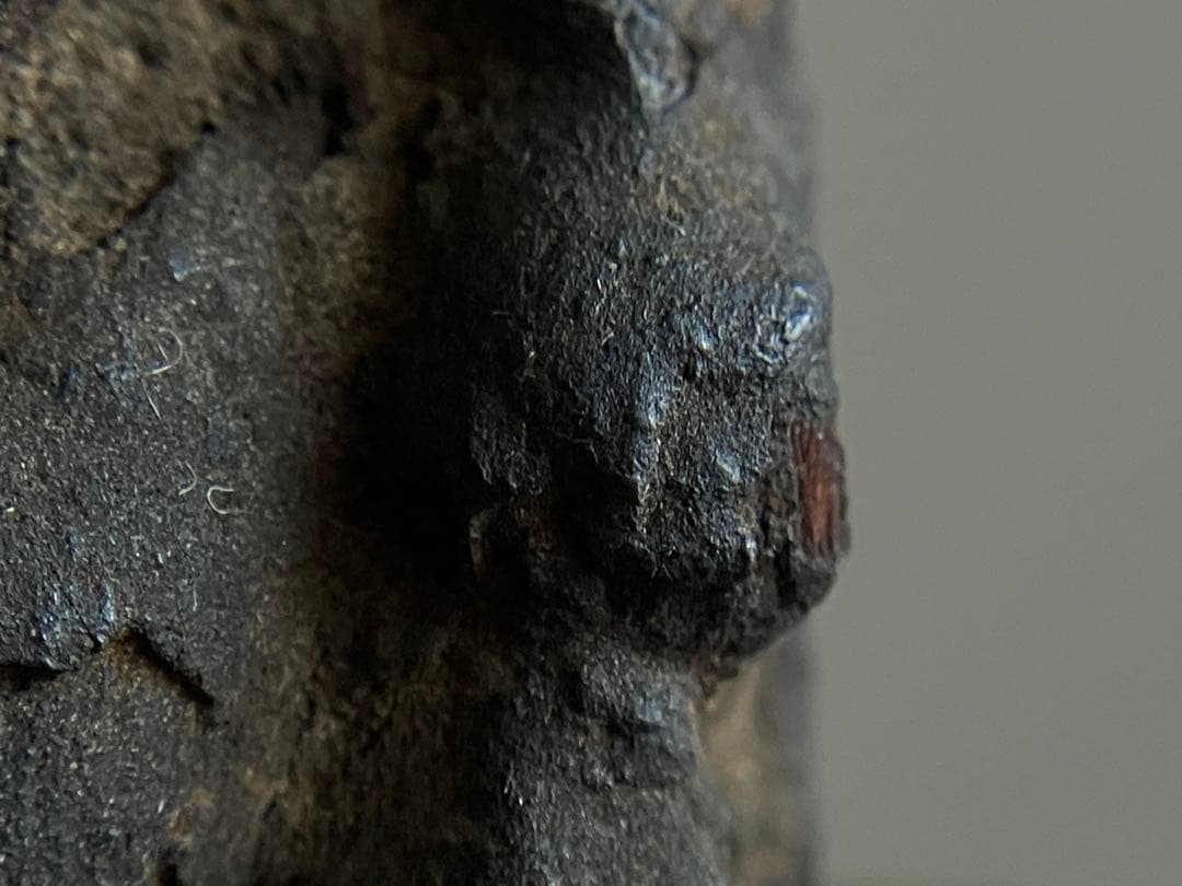 【くちぶえ~大黒天像 木彫 江戸後期〜明治頃 約6㎝】民藝七福神仏像骨董郷土玩具