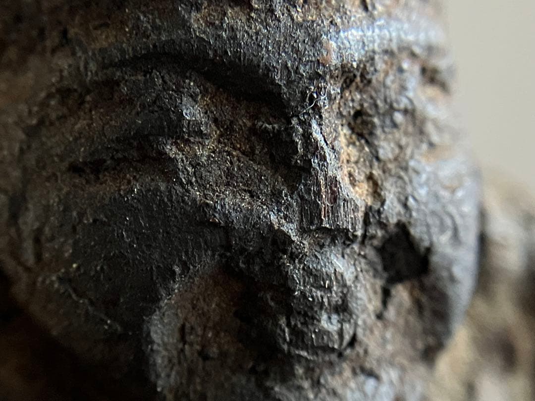 【くちぶえ~大黒天像 木彫 江戸後期〜明治頃 約6㎝】民藝七福神仏像骨董郷土玩具