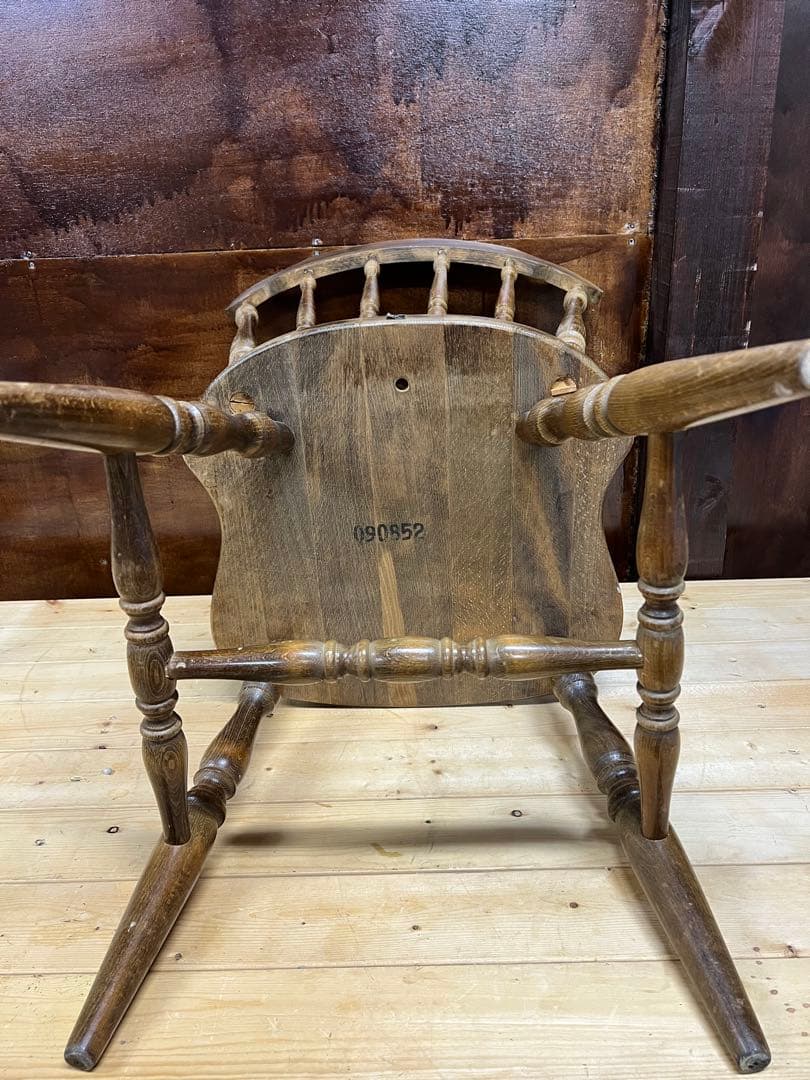 飛騨産業 キツツキ ウィンザーチェア 木製スピンドルバックチェア