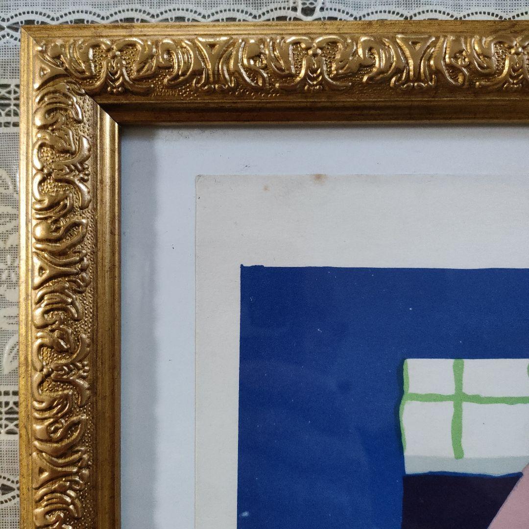 アンリ・マティス Henri Matisse　リトグラフ『桃色の裸婦』