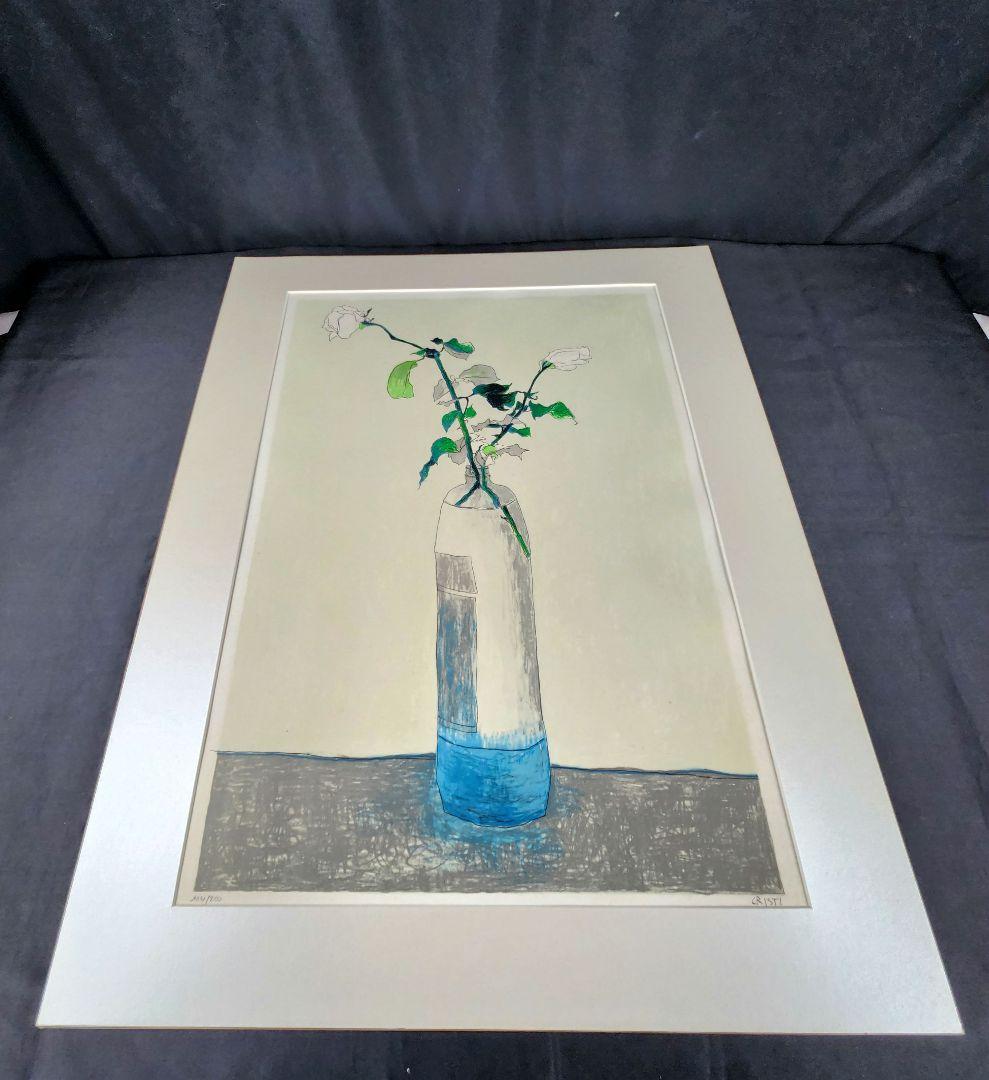 Y3452-10 CRISTI（クリスティ）「2本の薔薇」リトグラフ