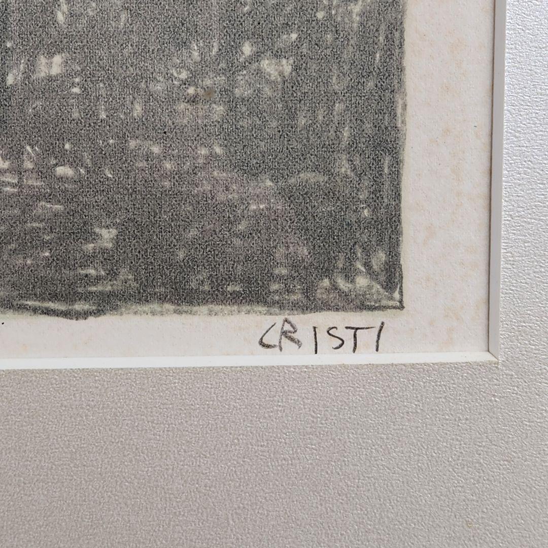 Y3452-10 CRISTI（クリスティ）「2本の薔薇」リトグラフ