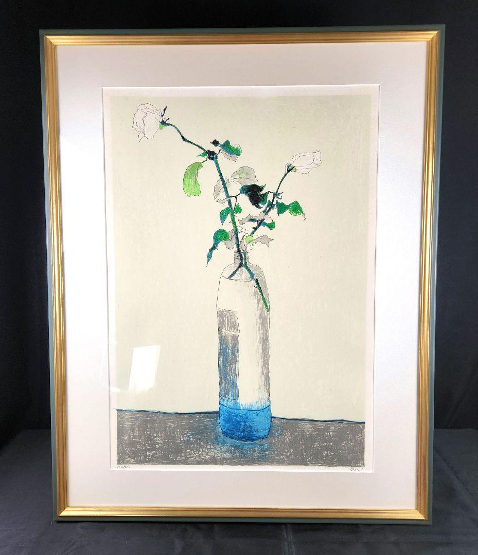 Y3452-10 CRISTI（クリスティ）「2本の薔薇」リトグラフ