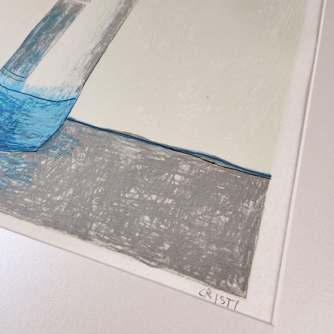 Y3452-10 CRISTI（クリスティ）「2本の薔薇」リトグラフ