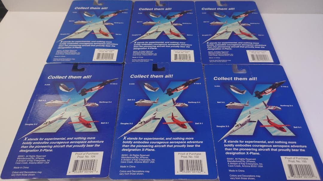 【新品】 X planes 全6機 1/144 Xプレーンズ