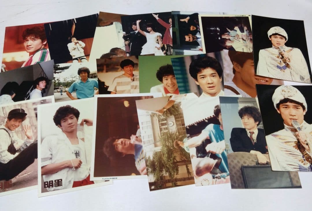 田原俊彦 １９８０年代　写真１９２枚セット